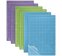 6pcs 21,59x30,48cm Tapis de Découpe pour Cricut Joy Xtra (StandardGrip, LightGrip, StrongGrip), Réutilisable Tapis de Découpe pour Travaux Manuels et Film Protecteur pour Cricut Accessoires