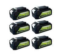 6pcs 24V 6000mAh Batterie Rechargeable Li-ION pour Outils Électriques, Compatible avec Greenworks 29842 29852 29322 20362 MO24B410 MO48L4211