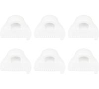 6pcs 3mm points de couture règle de doigt guide de pouce outil de mesure pour le point de quilting -Lockranding Blanc