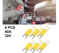 6pcs 40A AFS Mi-ni ANL Fusible pour Voiture Camion Moto Bateau Audio CDs