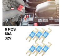 6pcs 60A AFS Mi-ni ANL Fusible pour Voiture Camion Moto Bateau Audio CDs