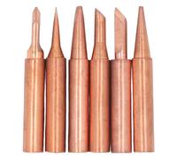 6PCS À Souder Conseils Chaleur Interne 936 Fer À Souder Pointe Remplacement 900M Cuivre Électrique À Souder Têtes pour Précis De Soudage Téléphone À Souder Petit Électronique