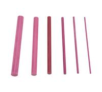 6pcs Affûtage des pierres, 3000 grains d'huile de polissage rubis taille-aiûteur de pierres de rotule outil de broyage de polissage au couteau pour la cuisine du restaurant à