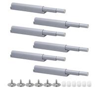 6PCS Amortisseur Porte Placard, Poussoir Porte Placard Push To Open Avec Mécanisme À Pression Magnétique Pour Ouverture Sans Poignée De Portes Et Tiroirs De Meubles Et Rangements Intérieurs