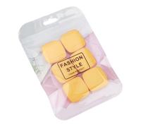 6PCS Applicateurs De Maquillage PORTABLE PORTABLE POUR LES MARDATS ET PARTIES AVEC LA DURABILITÉ DU MAQUANT Square