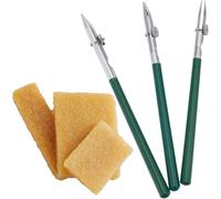 6pcs Art Ruling Stylos Dessin À L'encre Fine Line Art Pen Réglable Masquage Fluide Stylo Caoutchouc Gomme Outil Droite Aquarelle Foulée Peinture Pour Appliquer Masquage Travail Artistes[Z598]