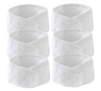 6pcs Baby Belly Button Band, 16x3, 5 pouces NOUVELLE-NEUNE BOUTON BOUTON, BANDE BÉBÉ CHAFTFORME, COUVERTURE DE CORD OMBICAL RÉUSIBLE POUR LE NOUVEAU 0-12 MOIS