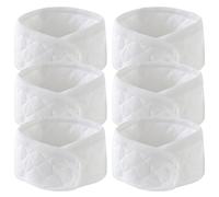 6pcs Baby Belly Button Band, 16x3,5 pouces NOUVELLE-NOURN BOUTON BOUTON, BANDE BELLY POUR BÉBÉ Soft confortable Baby Belly Band, Reutilisable Corde ombilical Couverture pour nouveau-né 0-12 mois