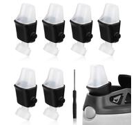 6pcs Bec Verseur de Rechange pour Contigo, Souples Couvercles de Rechange avec Tournevis sans BPA Embout en Silicone Compatible avec Contigo Aubrey Kids 14 oz 20 oz Bouteille d'eau
