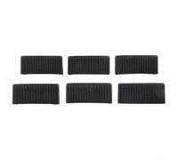 6PCS Bed Slat Cap 65mm Black Plastic End Holder | 65mm width, 9mm height, fits most standard slats, black finish, prevents slat movement