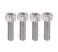 6pcs BICYCLE PLAQUE PLAQUE PIÈCES VISS (4 pièces)