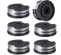 6pcs Bobine Fil Nylon pour Parkside LIDL Akku PRTA 20-Li C3 A1B2 PRT 550 A1 A3 PRT 300 A1 Pièces de Rechange Coupe Bordure