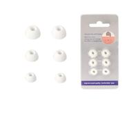 6PCS Bouchon d'oreille en Silicone Embouts de Remplacement pour écouteurs pour CMF by Nothing Buds Pro 2 Kit d'embouts d'écouteurs Accessoires pour Bouchons d'oreille Eargels (Blanc)