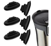 6Pcs Bouchon en caoutchouc compatible avec la tasse à café de voyage Autoseal West Loop de Contigo, Pièces de rechange pour la bouteille d'eau Contigo