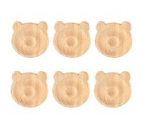 6PCS Bracelet Bead Board, Jewelry Tray Solid Wood Bracelet Display Tray Decorative Exquisite beading Display Plate for Jewelry Making Supplies