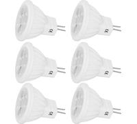 6pcs Brightness Dimming LED Spot Light Bulbs 360LM MR11 LED Landscape Track Light with Ceramic GU4 Base 110V 4W