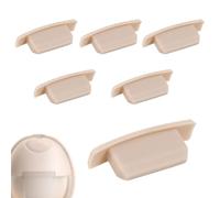 6pcs Capuchons pour Embout de Tire-Lait pour Eufy E10/E20/S1/S1 Pro, Silicone Couvercle de Bec Tire-Lait Éviter la Poussière et les Fuites par le Haut