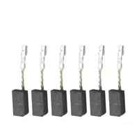6PCS Carbon Brushes 5x10x16mm for Angle Grinder WQ | Fits WQ 1400/1000, restores motor brake, stops intermittent failure, easy install, 6-piece set