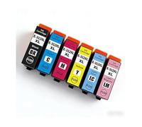 6pcs Cartouche Encre T312XL 6 Pack, Compatible avec Epson XP
