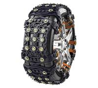 6pcs chaînes de neige chaînes de neige chaînes de neige anti-skid portable roue portable pneu de voiture chaîne de sécurité véhicule anti-dérapante anti-dérapante chaîne de neige antidérapante