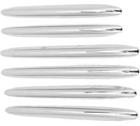 6pcs chrome voiture moteur de ventilation de capot pièces de rechange de calandre pour Mercedes Benz R172 SLK 2011-2019