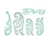 6pcs Curve Règle Vêtements multipactions Modèles conçus Modèle en forme d'outil de mesure léger Kit d'artisanat géométrique de couture durable pour les concepteurs de couture