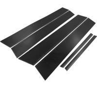 6pcs Décorative Fenêtre Garniture Couverture Pilier pour Automobile