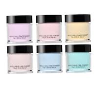 6pcs Dip Powder 6 couleurs en acrylique Nail tremper poudre non UV/lampe LED Kit de bricolage requis pour les débutants Salon de bricolage manucure