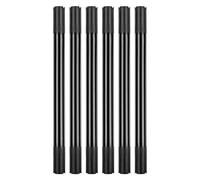 6Pcs Double End Fabric Marker For Clothing Hat Canvas Bag Shoes No Fading No Bleeding Waterproof Black Paint Pen Sketching Pen