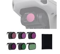 6Pcs Drone Camera Lens Filters Set pour Mavic Mini 1/2 SE Drone Accessoires Cadre en Alliage D'aluminium Processus De Nano-revêtement Multicouche Double Face Est Utilisé