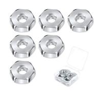 6pcs Écrous de Barre de Tronçonneuse pour STIHL MS170 MS170C MS171 MS180 MS181 MS192T MS200 MS200T MS210 MS211 MS230 MS231 Tronçonneuse Écrou de Barre de Couvercle de Pignon