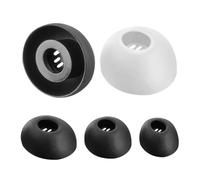6PCS Embouts d'écouteurs Couvre-Oreilles en Silicone pour Huawei Freebuds 4i/5i Accessoires d'écouteurs (Noir)