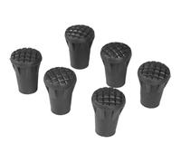 6pcs Embouts en Caoutchouc pour Bâtons de Trekking, Caps de Pôle de Randonnée, Conseils pour Marche et Randonnée