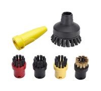 6PCS / Ensemble Vapeur Nettoyant Rond Pinceau Buse for SC1 pour sc2 pour sc3