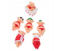 6pcs Figurines Petites Figurines De No?L,Jouet 3 4 5 6 7 + 8 Ans Gar?On Fille Cadeau Pour Les Enfants