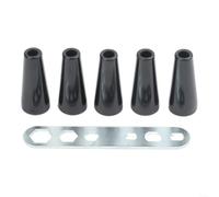 6PCS Flux Core Gasless Nozzle for 14AK pour mig pour welder 6PCS | High hardness metal, prolonged pour service life, strong construction, fits 14AK torches, essential consumables