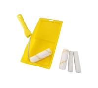 6pcs Foam Paint Roller Tray Set Compatible with Wall Bathtub Paint Refinishing