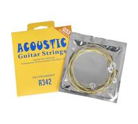 6pcs Folk Guitare Acier Ficelle Cordes De Guitare Acoustiques Pour 6 Cordes Guitares Classiques Accessoires