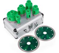 6Pcs Foret à Diamant 25-68 mm - VEVOR - Trépan M14 Pierres Fines Céramique