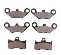 6Pcs Front & Rear Brake Pads pour CF Moto CF500 500 CF600 600 pour CF Moto 500 Pièces de Rechange CF Moto 500 Brake Pads CF Moto 500 Pièces de Rechange CF Moto 500