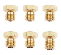 6Pcs Gicleur gaz Butane Universels Jeu de Conversion GPL Injecteur de Gaz Gicleur Bouteille Kit de Conversion Gicleur de propane