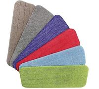 6pcs Housse de Rechange Mop Remplacement, Convient aux Serpillères Spray, Dimensions 42 * 14 cm-6 couleurs