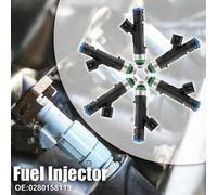 6pcs Injecteur Carburant Essence 0280158119 Remplacement Buse pour Jeep Wrangler 2007-2010