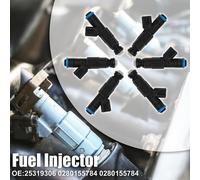 6pcs Injecteurs Carburant Essence 0280155784 Remplacement Buse pour Jeep Wrangler Cherokee