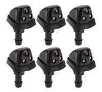 6Pcs Jets de Lave-Glace Avant et Arrière Buses Triples Kit Compatible avecVW T25 T3 Passat Vanagon Accessoires