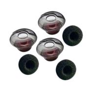 6pcs Kit d'embouts Silicone écouteurs pour Plantronics Voyager 5200 Coussinets d'oreilles en Mousse Douce pour remplacer Les Embouts d'oreilles en éponge (Grande)