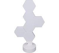 6PCS LED Hexagon Lights for Wall Wireless RGB Music Sync DIY Hexagon Gaming Light with Remote Control for Tuya Living Room Bedroom Party Home Decor