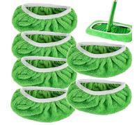 6Pcs Lingettes Réutilisables Pour Balais Balayeurs, Recharges Lavables En Microfibre, Lingettes Sèches Pour Balais À Franges, Chiffons De Balayage Secs Et Humides Pour Le Nettoyage Des Sols