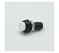 6pcs/lot 12mm Push Button Switch Self-locking/Momentary Switchs 3A 150V PBS-11A PBS-11B 2PIN NWPNLXEA(6 white,Self-locking)