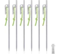 6pcs/Lot 6pcs/Lot Titanium Alloy Tent Pegs Outdoor Hiking Climbing Tent Pegs Ultra Light Nails Camping Accessories For Hard Ground 6pcs/Lot Ti4014p